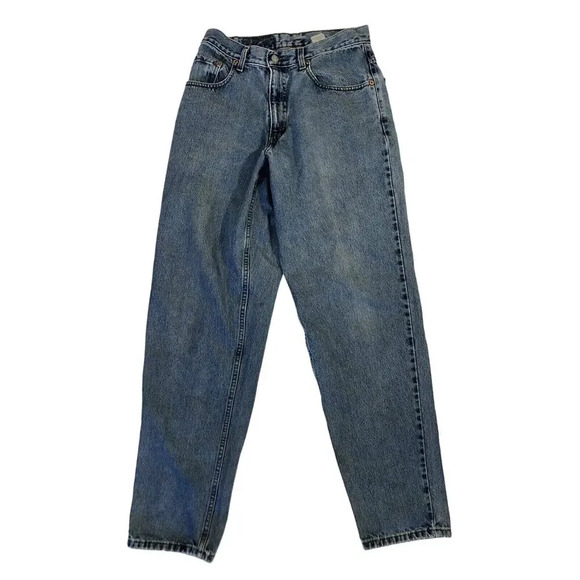 Vintage Levis 560 Mens Loose Fit Tapered Leg Medium Wash Denim Jeans 31x32 - Picture 2 of 8